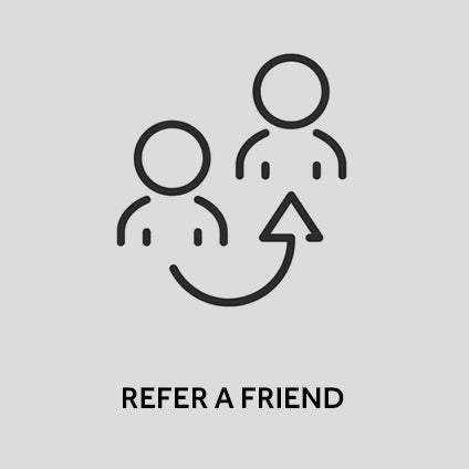 Refer a friend to both receive £10 credit on