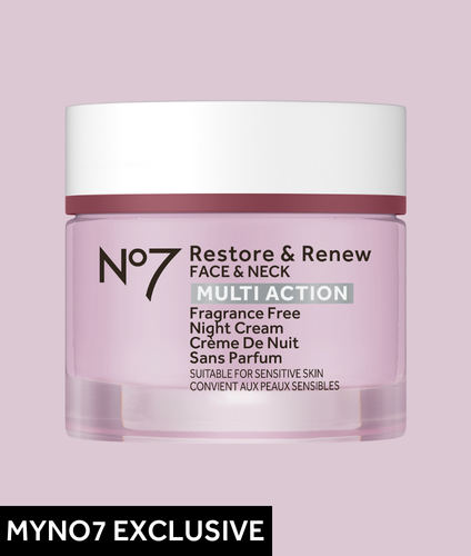 myNo7 EXCLUSIVE get a free night cream when you spend $80