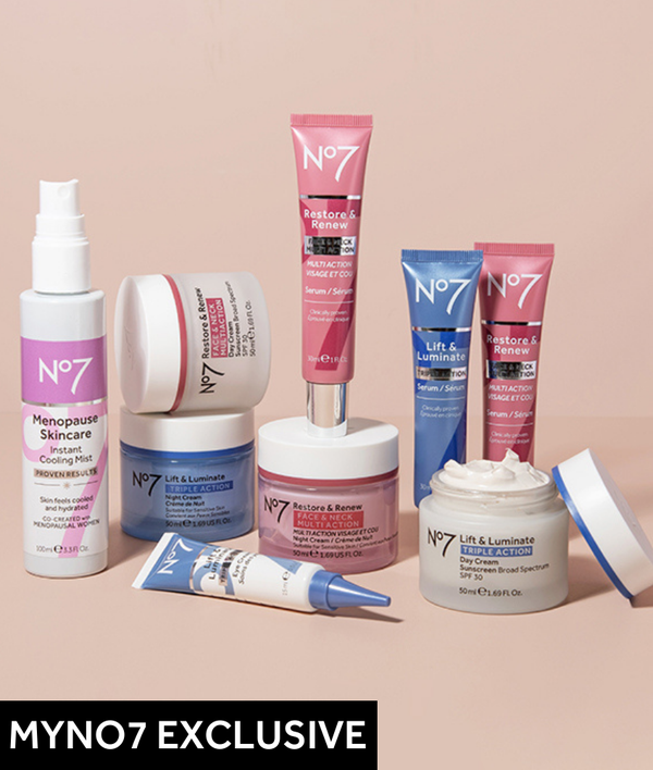 EXTRA 5% OFF!!  MyNo7 Member exclusive! Offer applies at checkout!