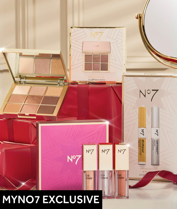 FREE GIFT WHEN YOU SPEND $70. MyNo7 Member exclusive! Offer applies at checkout!
