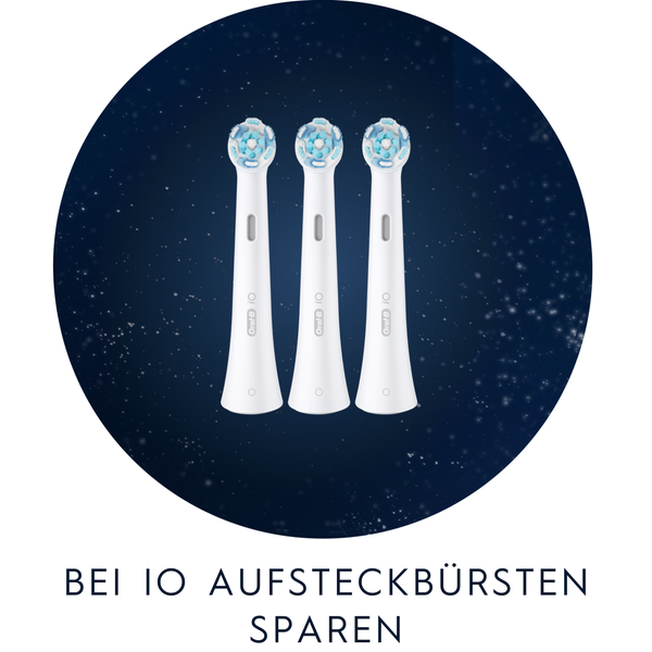 bei iO Aufsteckbürsten sparen (iO Refills)