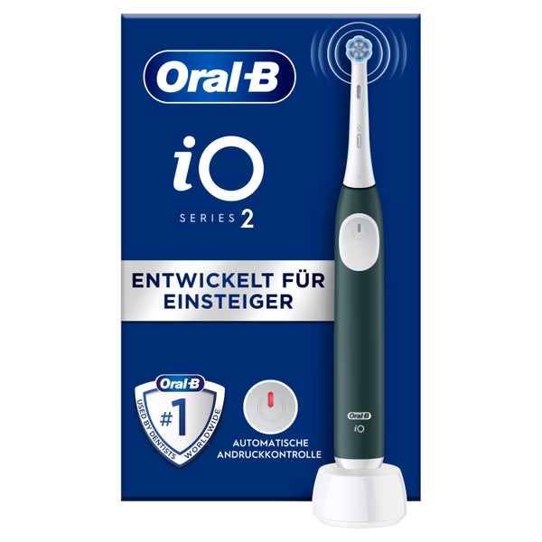 Oral-B iO Series 2 Elektrische Zahnbürste, Forest Green (UVP 69.99EUR)
