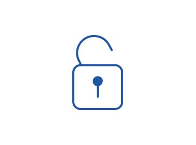 Unlocked Lock Icon