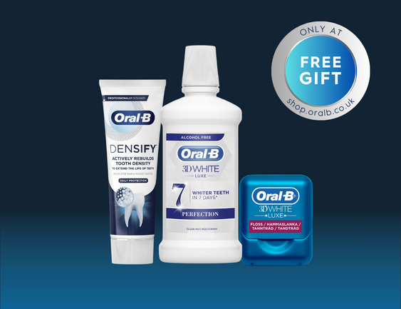 Unlock a FREE Oral Care Bundle when you buy selected iO electric toothbrushes