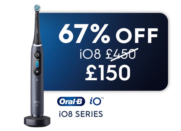 67% off iO8 - after code price - £150