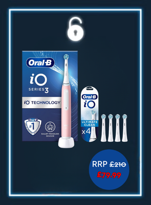 iO3 Electric Toothbrush + 4 Toothbrush Heads 79.99