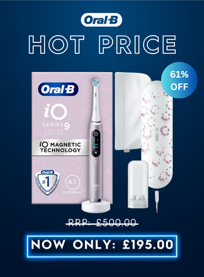 Oral-B iO 9 Limited Edition Rose Quartz Electric Toothbrush £195.00