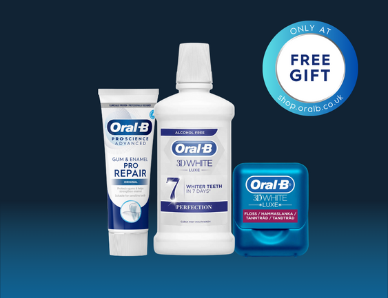 FREE oral care bundle when you spend over £120