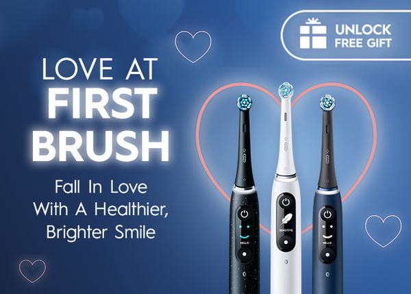Love at first brush - fall in love with a healthier, brighter smile