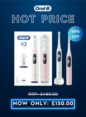 Oral-B iO6 Electric Toothbrush Duo Pack now only 150