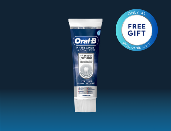 Unlock FREE toothpaste when you spend £75 on selected products