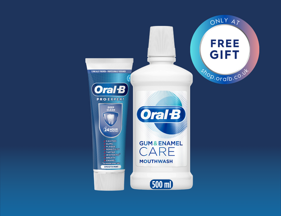 Unlock FREE toothpaste + mouthwash when you buy selected iO electric toothbrushes