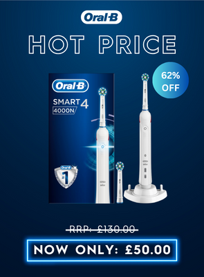 Oral-B Smart 4 4000N Electric Toothbrush now only 50