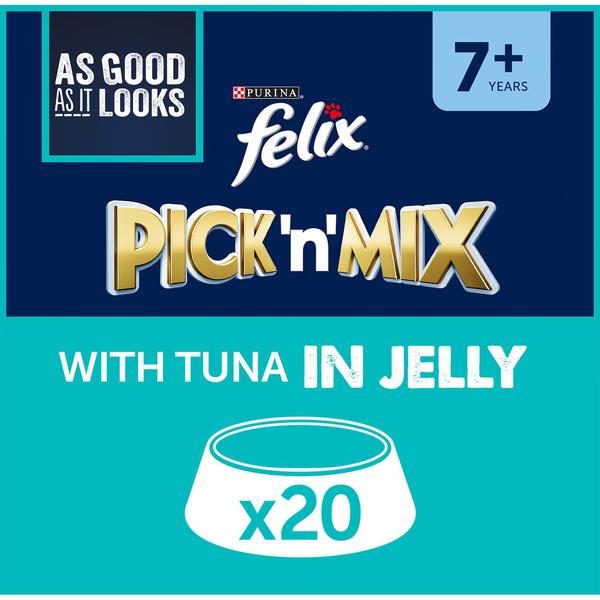 Felix Senior As Good As It looks Tuna Cat Food