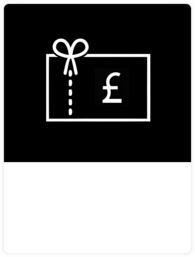 Earn £10 credit when you Refer a Friend - black box with white coupon cutting - Fast delivery