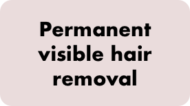 permanent visible hair removal - pink box