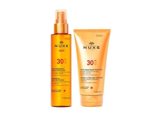This sun care range ensures ideal protection. Dream textures and fragrance.