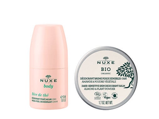 Guaranteed freshness with NUXE’s subtly scented deodorants
