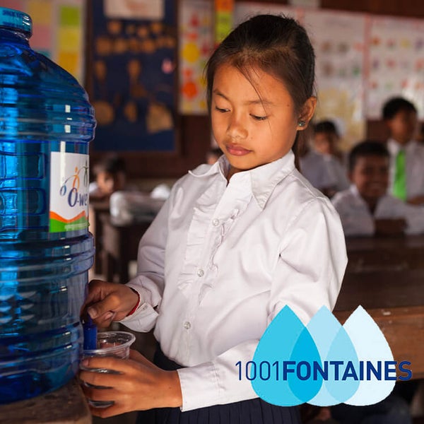Favoriser l'accès à l'eau potable pour tous avec l’ONG 1001FONTAINES