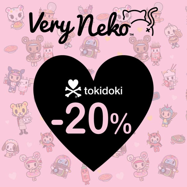 20% de réduction sur une sélection de produits tokidoki