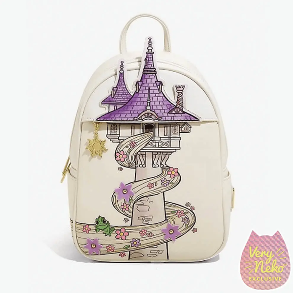 Loungefly Disney Tangled Tower Diecut Mini Backpack - VeryNeko Exclusive