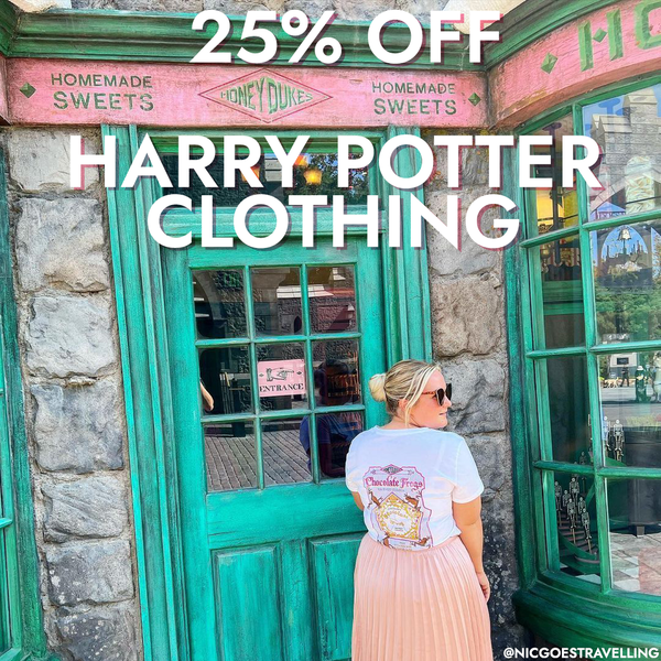 25% Off Harry Potter Clothing