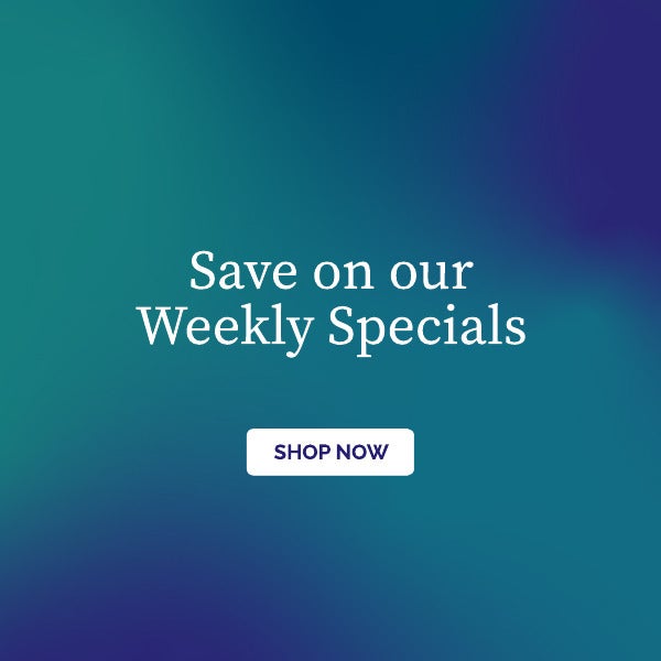 Save on our Weekly Specials including Garden of Life Vitamins and Supplements