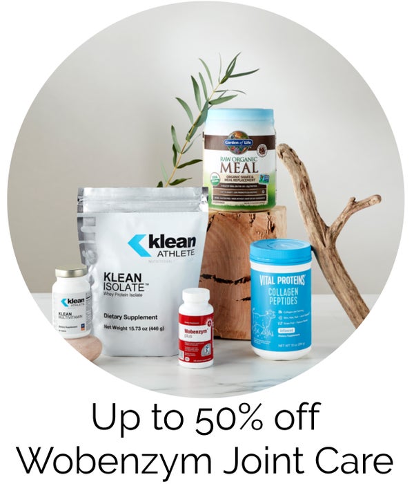 40% off Wobenzym 120 and 480 capsules