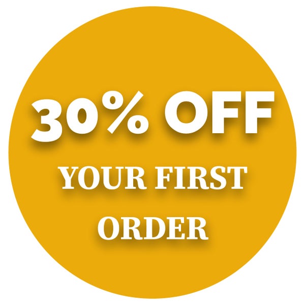 30% off your first order