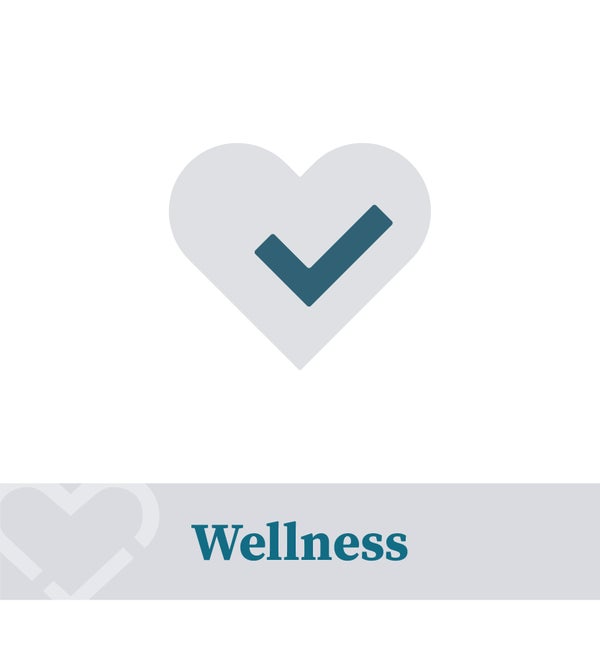 Wellness heart health logo
