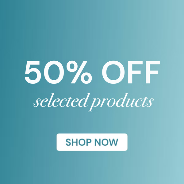 50% off products Selected Products