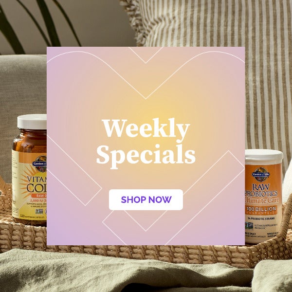 Up to 60% off Weekly Specials including Puritan's Pride Vitamins and Supplements