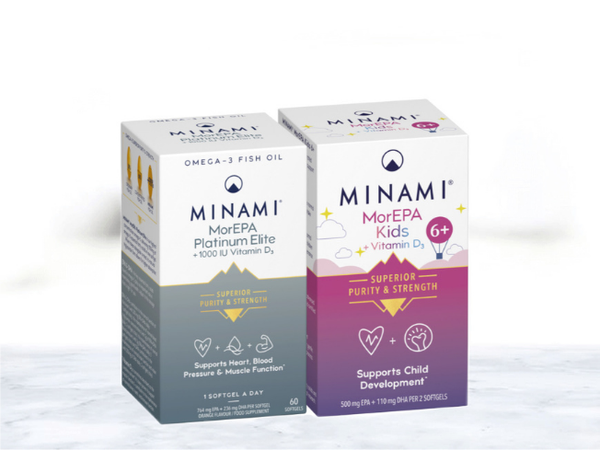 MINAMI CBD+Omega-3 capsules