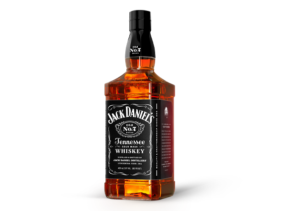 A bottle of Jack Daniels