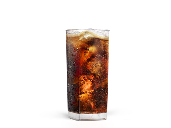 A glass of Coca-Cola Jack Daniels