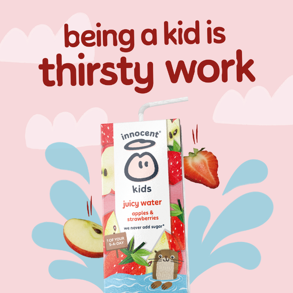 Being a kid is thirsty work
