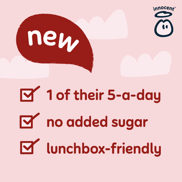 1 of their 5-a-day, no added sugar, lunchbox-friendly