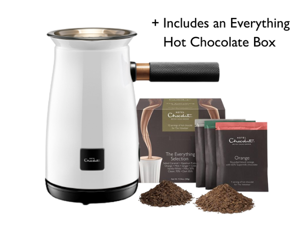 White Velvetiser + Complimentary Hot Chocolate