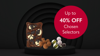 up to 40% off chosen selectors