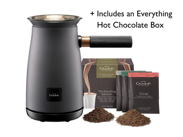 Charcoal Velvetiser + Complimentary Hot Chocolate