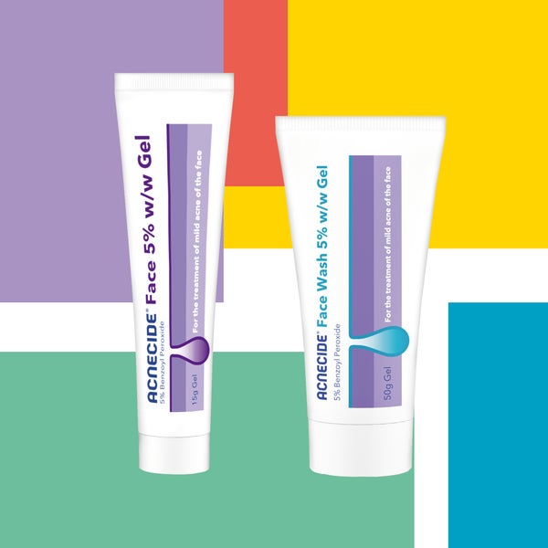 Acnecide medicinal treatments - Acnecide Face Gel Treatment and Acnecide Face Wash Treatment