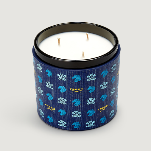 Creed Blue Leather Birmanie Oud Candle