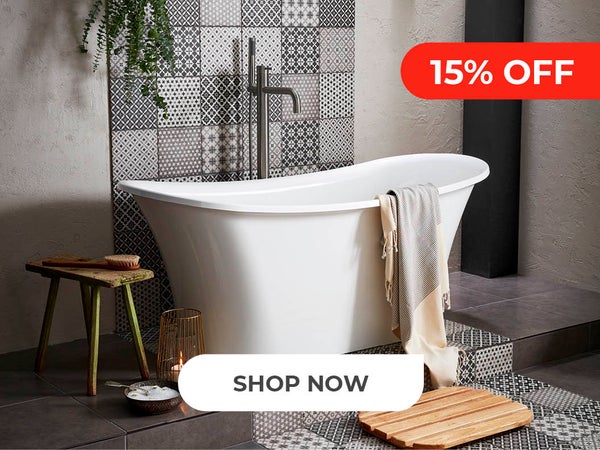 15% off Baths when you spend £150