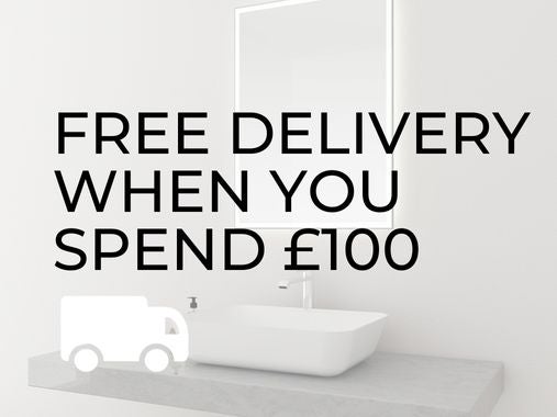 Free delivery when you spend £100