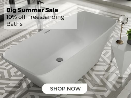 10% off free standing baths