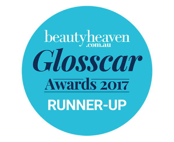 beautyheaven.com.au Glosscar awards 2017 runner-up roundel