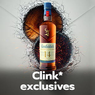 Clink exclusives. Bottle of Glenfiddich.