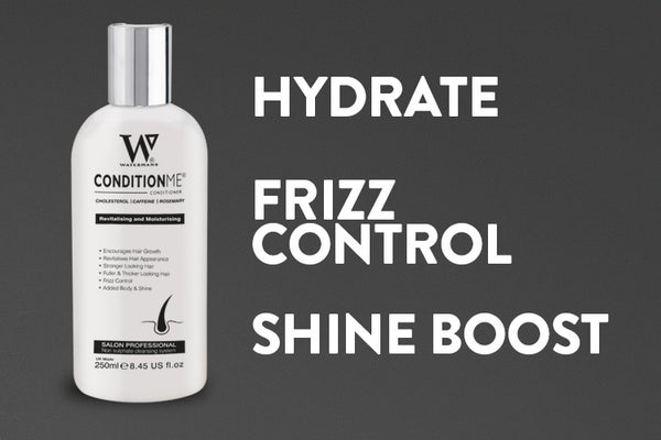 Hydrate, frizz control, shine boost, conditioner