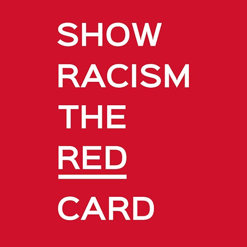 show racism the red card