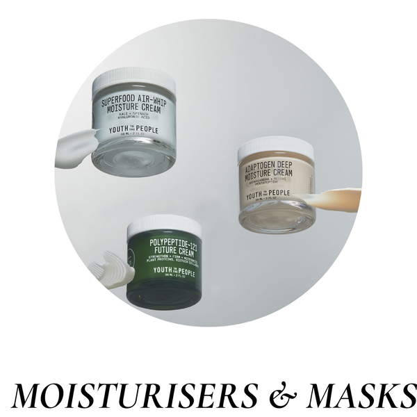 YTTP MOISTURSIERS AND MASKS